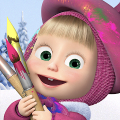 Masha and the Bear Coloring 3D APK