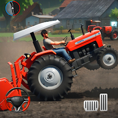 Real Tractor Modern Farming 3D Mod Apk