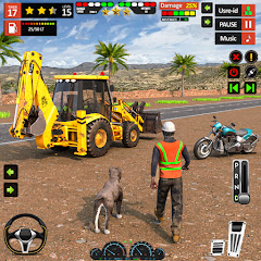 Jcb Road Construction Game Mod