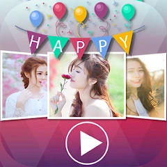 Happy Birthday Video Maker Mod Apk [Remove ads][Mod speed]