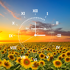 Flower Clock Live Wallpaper HD Mod