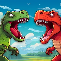 Dino World: Merge & Fight Mod Apk [Remove ads][Mod speed]