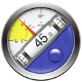 Clinometer  +  bubble level icon