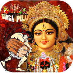 Navratri Durga Puja Stickers Gif and  wallpapers Mod