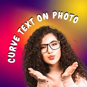 Curve Text On Photo: Text Art icon