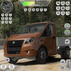 Minibus Gazelle Truck Driving Mod Apk 