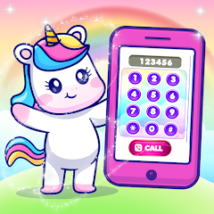 Baby Unicorn Phone For Kids Mod Apk