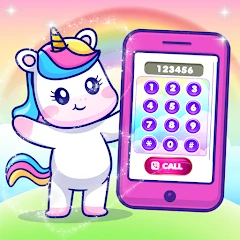 Baby Unicorn Phone For Kids Mod Apk [Remove ads][Mod speed]