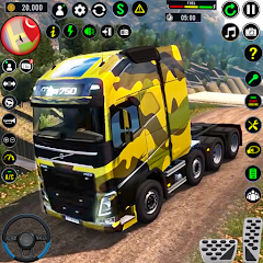 Truck Games Army Truck Driving Mod