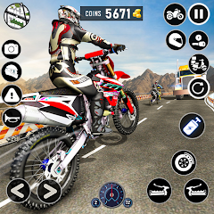 Dirt Bike Racing Games Offline Mod