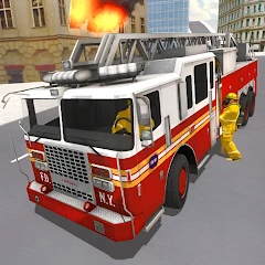 Fire Truck Driving Simulator Mod Apk [Remove ads][Mod speed]
