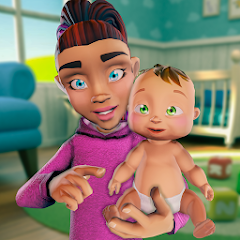 Virtual Baby Life Simulator - Baby Care Games 3D Mod