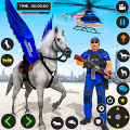 Flying Horse Police Chase Sim APK