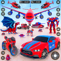 Police Dragon Robot Car Games APK