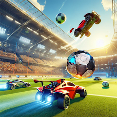 Rocket Car Soccer League Games Mod Apk