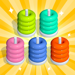 Stacolor: Hoop Stack Ring Game Mod