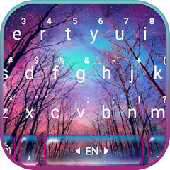 Starry Night Tree Keyboard The Mod