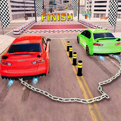 Chained Car Racing Stunts Game Mod Apk