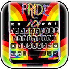 Rainbow Pride Keyboard Theme Mod Apk