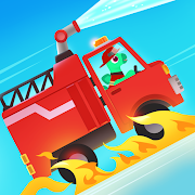 Dinosaur Fire Truck: for kids Mod