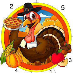 Thanksgiving Color By Number Mod Apk