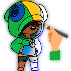 How to draw Brawlers easy Mod Apk