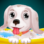 Puppy newborn care guide game Mod Apk