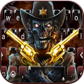 Western Skull Gun Theme APK