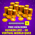 Free Avacoins for Avakin Life - 3D Virtual World Mod