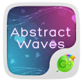 Abstract Waves Keyboard Theme Mod