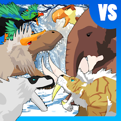 T-Rex Fights Ice Age Beasts Mod Apk