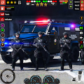 US Cop Car Chase Simulator icon