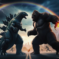 Monster King kong vs Godzilla Mod Apk [Remove ads][Mod speed]