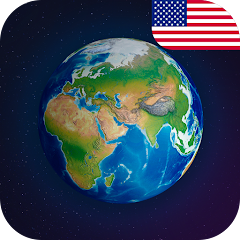 Earth Map: 3D Satellite View Mod