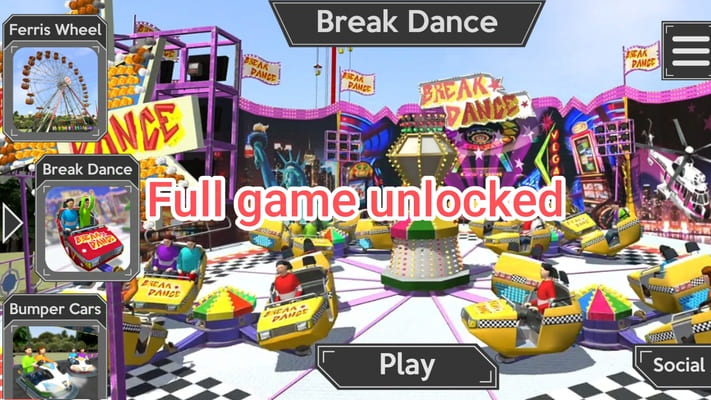 Theme Park Simulator MOD APK Review And Video Guide for Android Banner