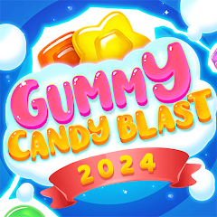 Gummy Candy Blast-Fun Match 3 Mod