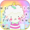 Rainbow Sheep Keyboard Theme Mod