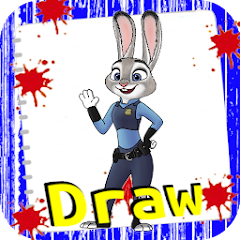 Tutorial Drawing Cartoon Chara Mod Apk