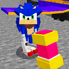 Sonic the hedgehog Minecraft Mod Apk