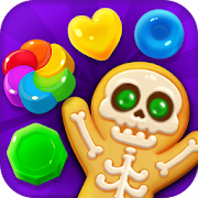 Spooky Cookie Party : Sweet Blast Puzzle Games Mod