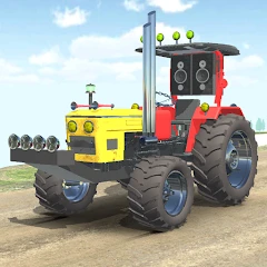Indian Tractor Simulator Game Icon