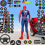 Superhero Tricky Bike Stunt 3D Mod Apk