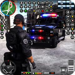 Police Chase Car 3d Simulator Mod