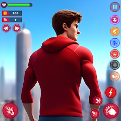 Spider Fighter man hero Mod