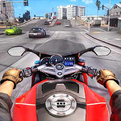 Real Moto Driving Racing World Mod