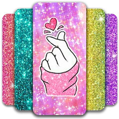 Glitter Wallpaper: Theme, Icon Mod Apk 1.9.69 [Desbloqueado][Prima]