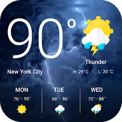 9Weather: Weather forecast Mod Apk [Remove ads][Mod speed]