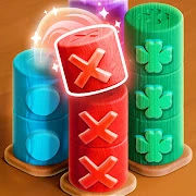 Color sort: Wood Cylinder Saga Mod Apk [Remove ads]