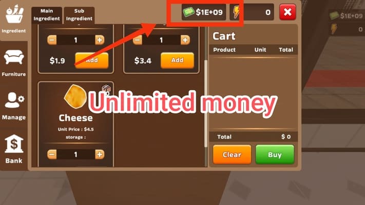 Burger Simulator! Mod