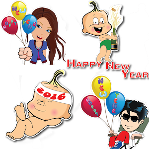 New Year Stickers - 2017 Cards Mod Apk